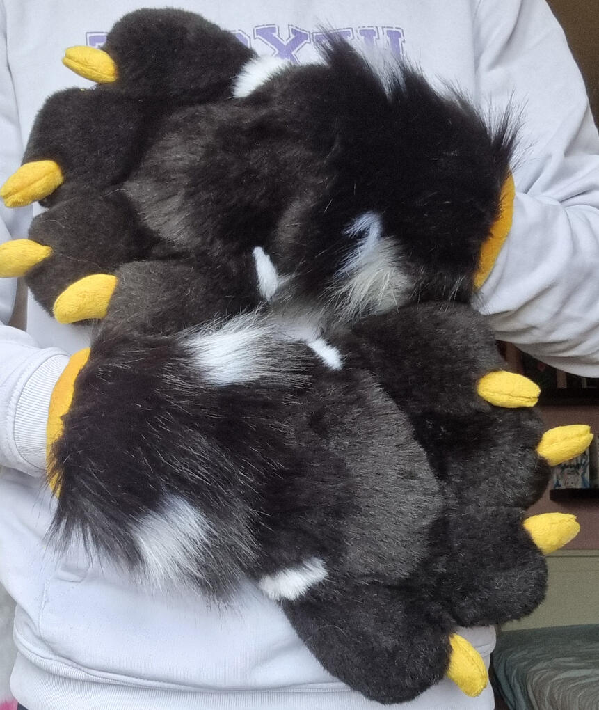 Lightning hand paws 1